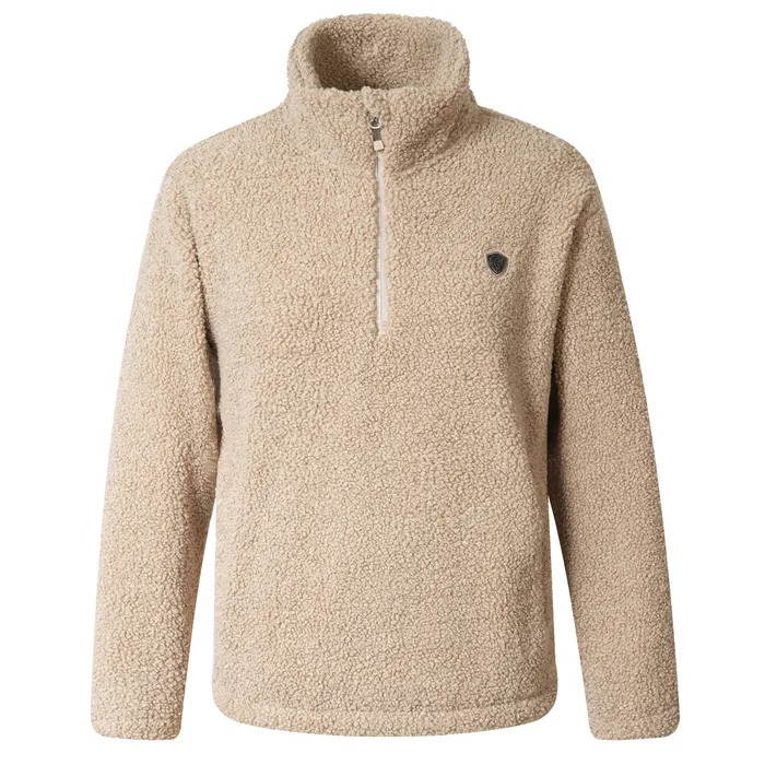 Covalliero Teddy Sweater H/W 2026 Damen Beige, Gr. S von Covalliero