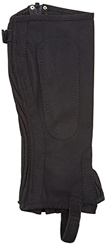 Kerbl Minichaps ClassicStretch (Farbe schwarz, Größe M, waschbar, mit Stretcheinsatz, mit Reisverschluss) 328775 von Covalliero