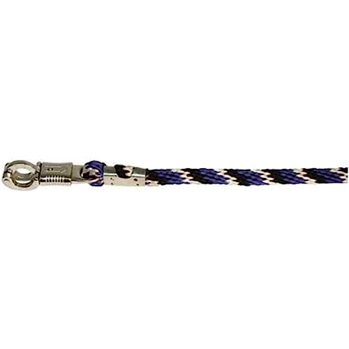 Kerbl Strick Führstrick Mustang Panikhaken, Royalblau/Schwarz/Weiß, 321438 Kerbl Strick Führstrick Mustang Panikhaken, Royalblau/Schwarz/Weiß, 321438 von Covalliero