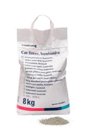 Arena para Gatos BENTONITA GLUTINANTE GRAU CLARO 8 KG von Covetrus