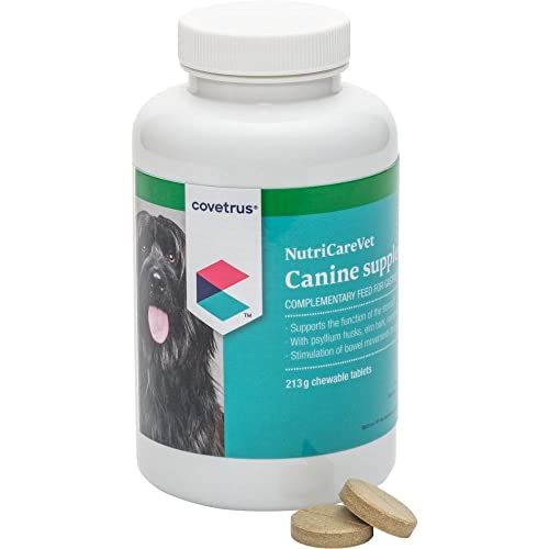 Covetrus NutriCareVet Gastro Unterstützung zur Unterstützung der Magenfunktion von Hunden - 85 Kautabletten von Covetrus