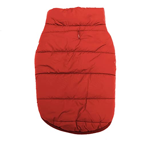 Cozylkx Mit Fleece Gefütterter Mantel Für Hunde Hündchen, Winter Warme Steppjacke Welpen Snap on Weste Winddicht Für Kaltes Wetter Cozylkx Mit Fleece Gefütterter Mantel Für Hunde Hündchen, Winter Warme Steppjacke Welpen Snap on Weste Winddicht Für Kaltes Wetter von Cozylkx