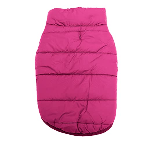Cozylkx Mit Fleece Gefütterter Mantel Für Hunde Hündchen, Winter Warme Steppjacke Welpen Snap on Weste Winddicht Für Kaltes Wetter Cozylkx Mit Fleece Gefütterter Mantel Für Hunde Hündchen, Winter Warme Steppjacke Welpen Snap on Weste Winddicht Für Kaltes Wetter von Cozylkx