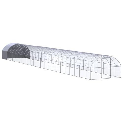 Cozynest Outdoor-Hühnerstall 3x24x2 m Verzinkter Stahl von Cozynest