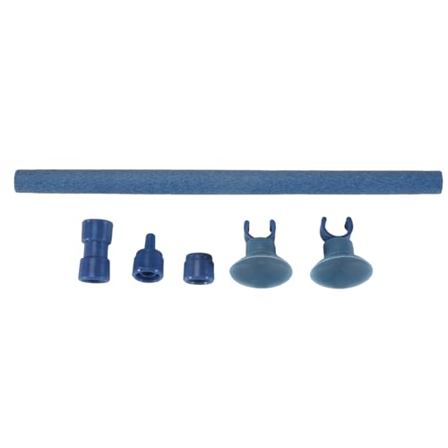 Cpolebev 7" Luftstein Aquarium Blasenwand Rohr mit 2 Saugnapf von Cpolebev