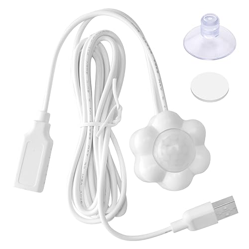 Cpolebev Intelligenter Bewegungssensor für Katzen und Hunde, Intelligenter Infrarot USB Universal HaustierzubehöR Detektor von Cpolebev