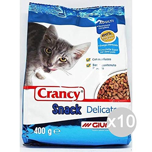 Crancy Set mit 10 Katzen Leckerbissen 400 Delicate Kabeljau Katzenfutter Crancy Set mit 10 Katzen Leckerbissen 400 Delicate Kabeljau Katzenfutter von Crancy