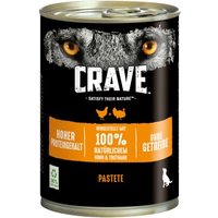 CRAVE Adult Huhn und Truthahn 12x400 g von Crave