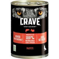 CRAVE Adult Lachs & Truthahn 12x400 g von Crave