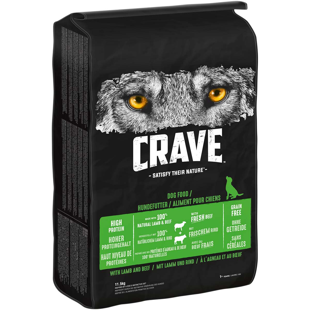 CRAVE Adult mit Lamm und Rind 11,5kg von Crave