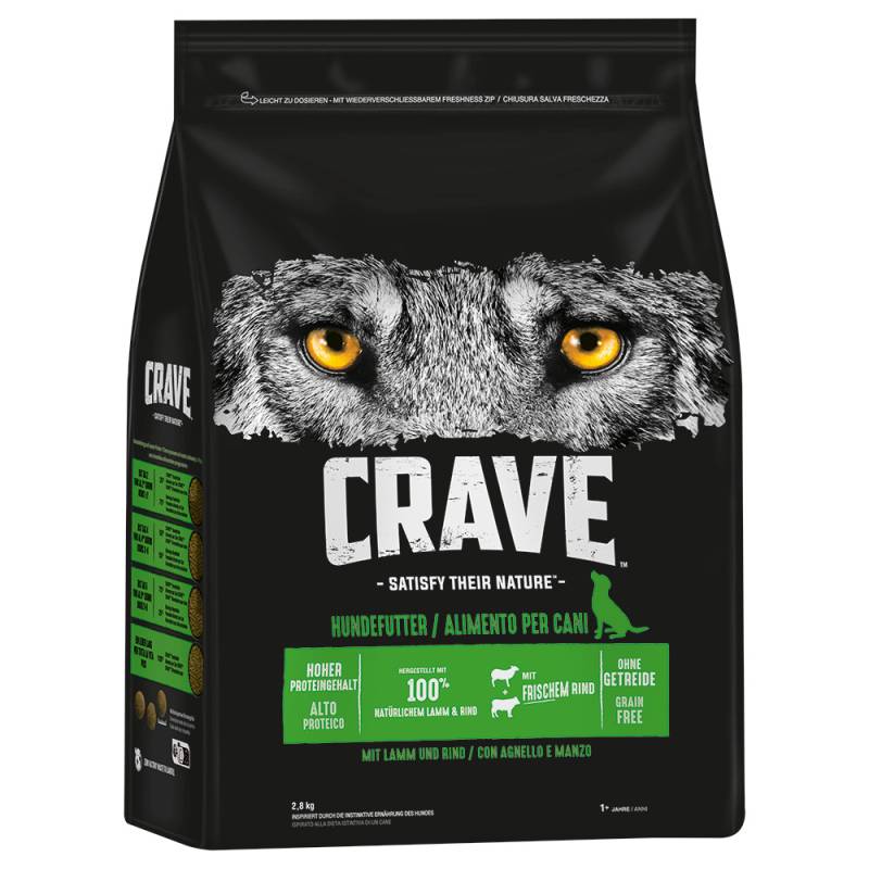 Crave Adult mit Lamm & Rind - 2,8 kg Crave Adult mit Lamm & Rind - 2,8 kg von Crave