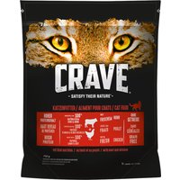 Crave Adult mit Rind & Huhn Trockenfutter - 6 x 750 g von Crave
