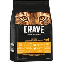 Crave Adult mit Truthahn & Huhn Katzenfutter - 2 x 7 kg von Crave