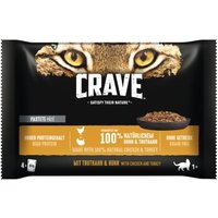 CRAVE Multipack Huhn und Truthahn 44x85 g von Crave