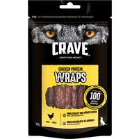 Crave Protein Wrap Hundesnack - 10 x 50 g Huhn von Crave