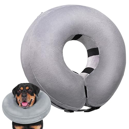 Crazy Felix Hundekegelhalsband, aufblasbarer Hundekegel, um das Lecken zu stoppen, weicher Kegel für Hunde nach Operationen für kleine, mittelgroße und große Hunde, Donut-Kegel für Hunde, Alternative Crazy Felix Hundekegelhalsband, aufblasbarer Hundekegel, um das Lecken zu stoppen, weicher Kegel für Hunde nach Operationen für kleine, mittelgroße und große Hunde, Donut-Kegel für Hunde, Alternative von Crazy Felix