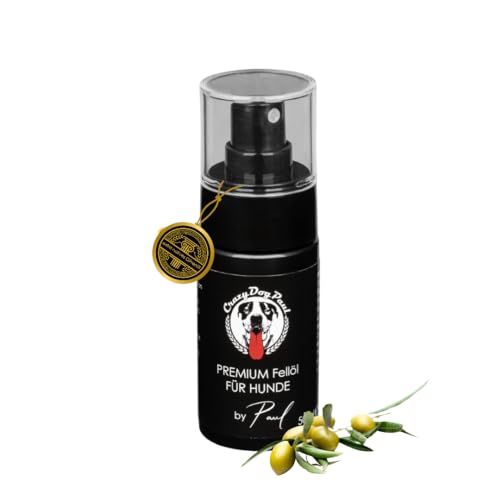 CrazyDogPaul Premium Hundefellpflege, hilft gegen Juckreiz, natürlicher Schutz vor Zecken, Flöhen, Milben, Läusen 50 ml CrazyDogPaul Premium Hundefellpflege, hilft gegen Juckreiz, natürlicher Schutz vor Zecken, Flöhen, Milben, Läusen 50 ml von CrazyDogPaul