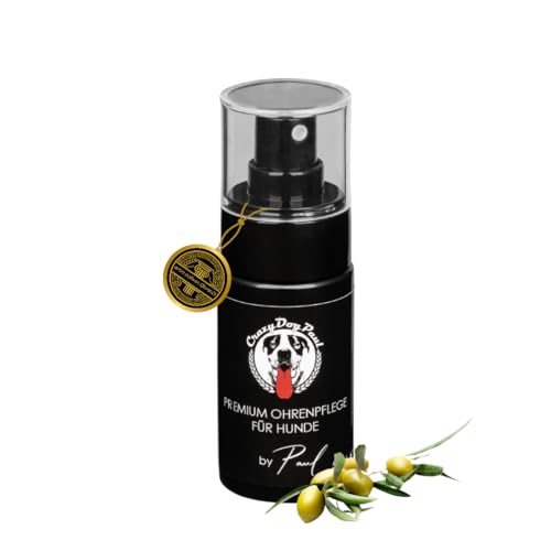 CrazyDogPaul Premium Ohrenpflege für Hunde - reinigt und pflegt die Ohren, hilft gegen Juckreiz, CrazyDogPaul Premium Ohrenpflege für Hunde - reinigt und pflegt die Ohren, hilft gegen Juckreiz, von CrazyDogPaul