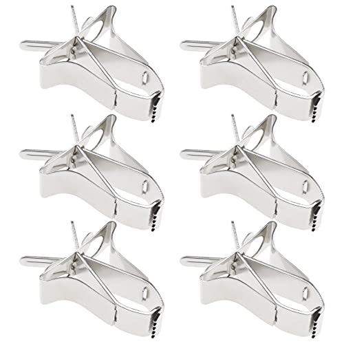 Create idea 6 x Vogel-Obst-Clips für Vogelkäfig, Vogel-Gemüse-Halter, Clip, Edelstahl, Vogelfutterspender für Vögel, Hamster, Nymphensittiche, Papageien, Kleintiere Create idea 6 x Vogel-Obst-Clips für Vogelkäfig, Vogel-Gemüse-Halter, Clip, Edelstahl, Vogelfutterspender für Vögel, Hamster, Nymphensittiche, Papageien, Kleintiere von Create idea