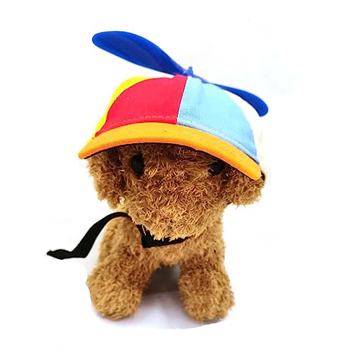 Hundehut, Propellerhut mit Ohrlöchern, bezaubernder Regenbogen, sonnenfest, atmungsaktiv, für Sommer, Outdoor, Orange, Größe L Hundehut, Propellerhut mit Ohrlöchern, bezaubernder Regenbogen, sonnenfest, atmungsaktiv, für Sommer, Outdoor, Orange, Größe L von Cremlank