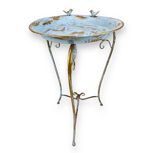 Crispe home & garden Vogeltränke Gold aus Gusseisen Vintage Design | Wetterfeste Gartendeko mit Vogel-Figuren | Ø 42 cm | Vogelbad Garten Terrasse Balkon | Gartentränke im Antik Stil Crispe home & garden Vogeltränke Gold aus Gusseisen Vintage Design | Wetterfeste Gartendeko mit Vogel-Figuren | Ø 42 cm | Vogelbad Garten Terrasse Balkon | Gartentränke im Antik Stil von Crispe home & garden