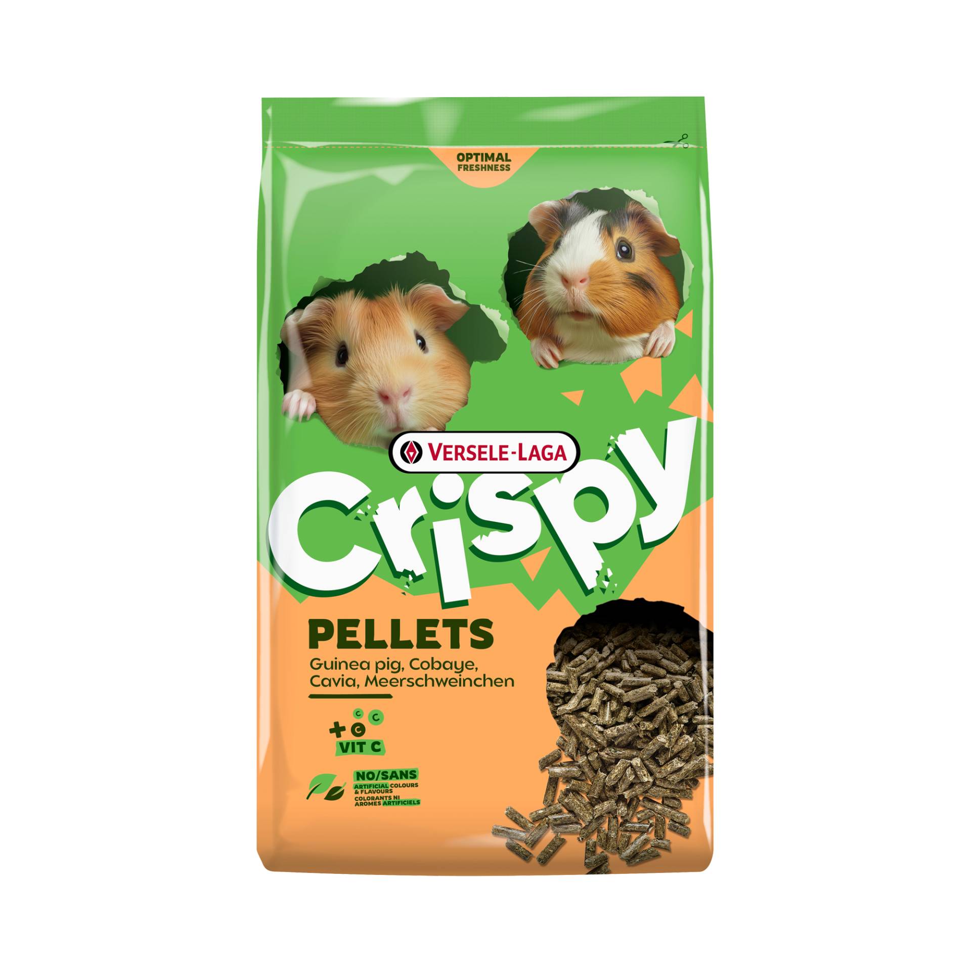 Versele-Laga Crispy Pellets Meerschweinchen - 2 kg Versele-Laga Crispy Pellets Meerschweinchen - 2 kg von CrispyVersele-Laga