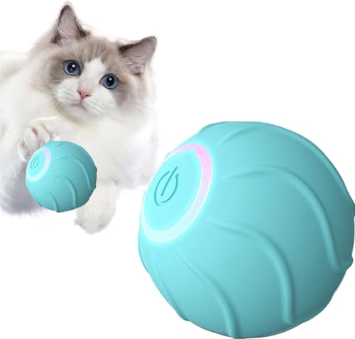 Intelligentes interaktives Katzenspielzeug, Powerball 2.0, Katzenspielzeug, intelligenter Katzenball, lindert Langeweile, widersteht Beißen, leiser Begleiter, zieht die Aufmerksamkeit von Katzen auf von Crmanedy