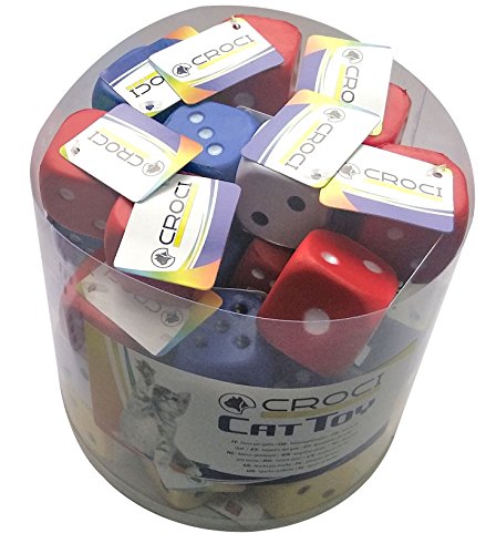 CROCI Cube Katze Spielzeug Mix, 3,5 cm CROCI Cube Katze Spielzeug Mix, 3,5 cm von Croci