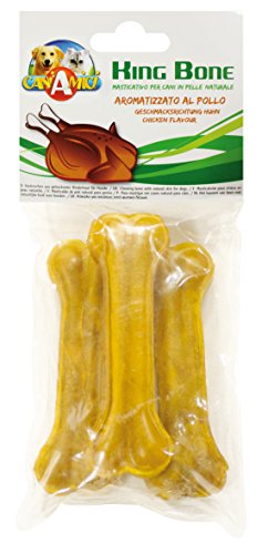 CROCI Hundeknochen King Huhn, 13 cm, 60 g, 3 Stück – 12 Stück CROCI Hundeknochen King Huhn, 13 cm, 60 g, 3 Stück – 12 Stück von Croci