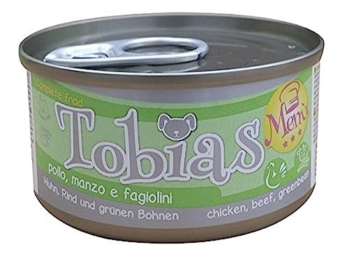 CROCI Tobias Dog Menü Huhn/Rind/Bohne, Grün, 85 g, 12 Stück von Croci