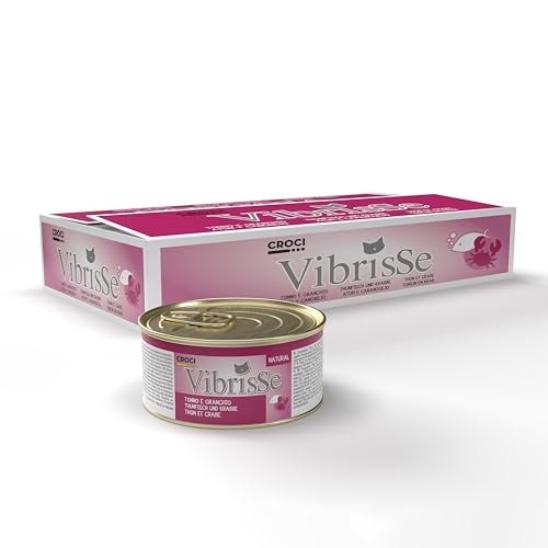 CROCI Vibrisse Thunfisch und Krabbe für Katzen, 140 g CROCI Vibrisse Thunfisch und Krabbe für Katzen, 140 g von Croci
