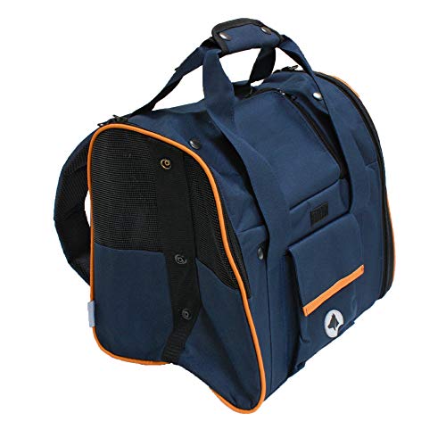 CROCI Backpack-car Tasche Scarlett schwarz, Größe 38 x 26 x 31 cm, von Croci