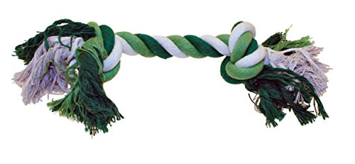 Croci Baumwollknochen, Zwei Knoten, Größe XL, Grün Croci Baumwollknochen, Zwei Knoten, Größe XL, Grün von Croci
