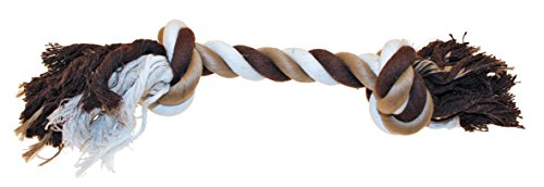 Croci Baumwollknochen, Zwei Knoten, Größe XXL, Braun Croci Baumwollknochen, Zwei Knoten, Größe XXL, Braun von Croci