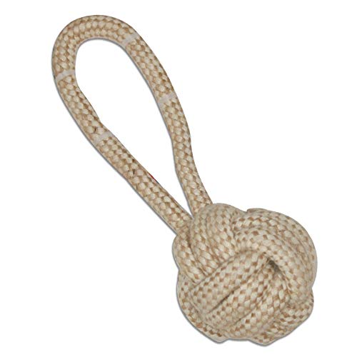 Croci Cotton Bone Eco Knoten mit Griff, 7,5 x 21 cm, 99 g von Croci