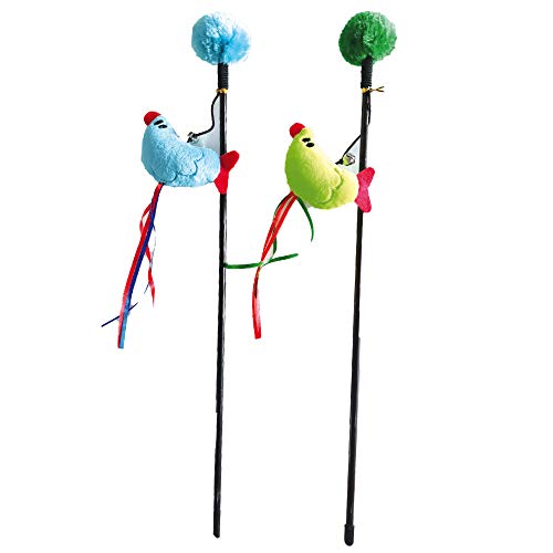 Croci C6098089 Juego para Gatos Varita Vogel, 45 cm Croci C6098089 Juego para Gatos Varita Vogel, 45 cm von Croci