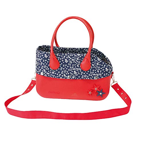 Croci C2178866 Red Star Hundetasche Aus Silikon, Größe 40x20x28 cm Croci C2178866 Red Star Hundetasche Aus Silikon, Größe 40x20x28 cm von Croci