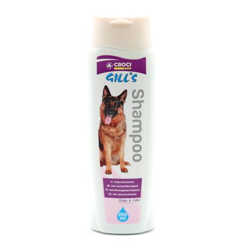 Croci C3052980 Gill's Shampoo gegen Juckreiz, 200 ml Croci C3052980 Gill's Shampoo gegen Juckreiz, 200 ml von Croci