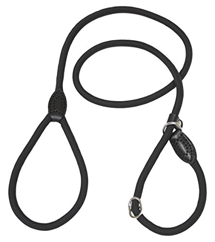 Croci C5079619 Nylonwürgeleine Seil, 10 x 1500 mm, schwarz von Croci