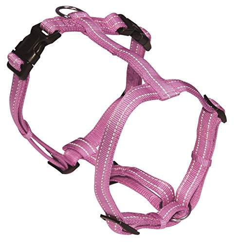Croci C5079900 Nylon Geschirr Soft reflektieren, Fuchsia Croci C5079900 Nylon Geschirr Soft reflektieren, Fuchsia von Croci