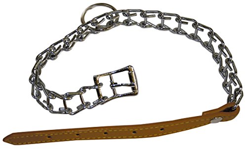 Croci C5AS0672 Halsband Kleine Treppe mit Leder, 50 cm x 2,5 mm, verchromt Croci C5AS0672 Halsband Kleine Treppe mit Leder, 50 cm x 2,5 mm, verchromt von Croci