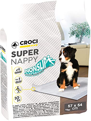 Croci C6020255 Saufähige Unterlage für Welpen Super Nappy, 60 x 60 von Croci