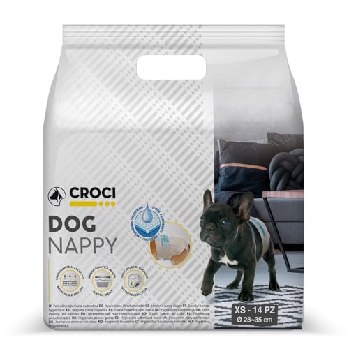 Croci C6028305 Dog Nappy XS, 14 Stück Croci C6028305 Dog Nappy XS, 14 Stück von Croci