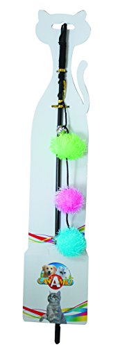 Croci C6098625 Katzenspielzeug stab mit puderquaste Croci C6098625 Katzenspielzeug stab mit puderquaste von Croci
