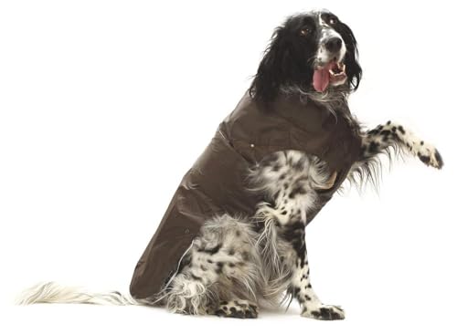 Croci Montreal - Hundemantel, Wintermantel, wasserdichte Jacke, Größe 35 cm, braun Croci Montreal - Hundemantel, Wintermantel, wasserdichte Jacke, Größe 35 cm, braun von Croci