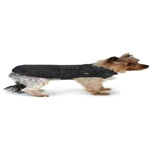 Croci Montreal - Hundemantel, Wintermantel, wasserdichte Jacke, Größe 55 cm, schwarz von Croci