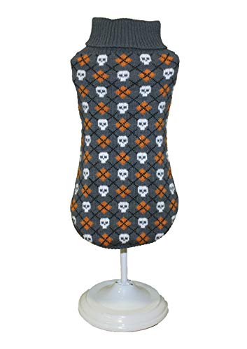 Croci C7273106 Pullover Tricky Skulls, 20 cm von Croci