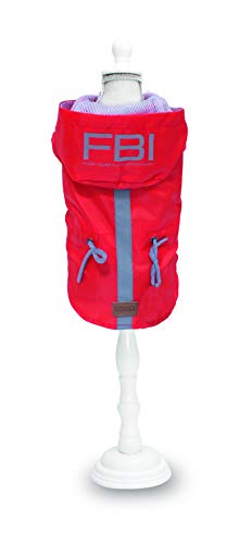 Croci C7274416 Regenjacke Vancouver FBI Red, 55 cm von Croci