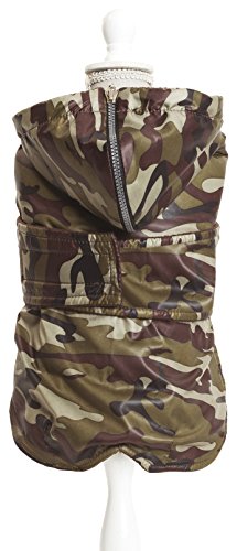 Croci C7274457 Steppjacke Dachshund Military, 39 cm von Croci