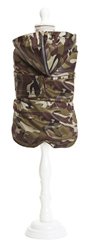 Croci C7274458 Steppjacke Dachshund Military, 45 cm Croci C7274458 Steppjacke Dachshund Military, 45 cm von Croci
